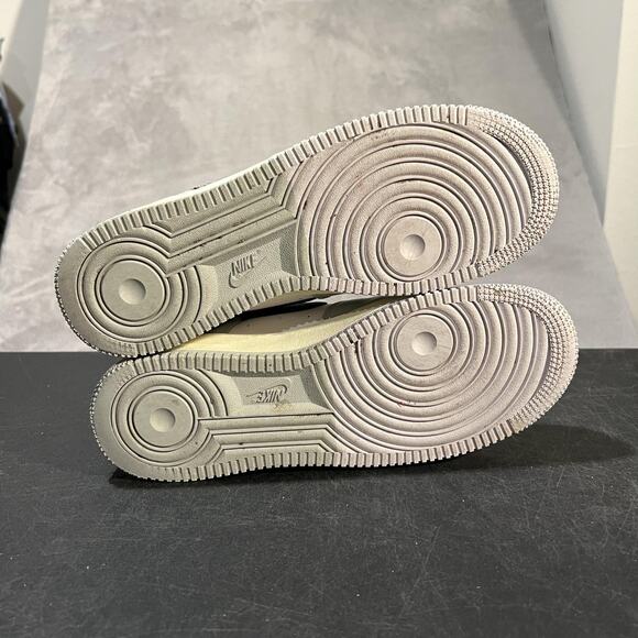 Nike Air Force 1 Low Split Shoes Mens 8.5 Light Silver DZ2522-001 Retro Classic - Picture 4 of 12